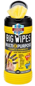 Big Wipes Multi Purpose Wipe, Tub 80